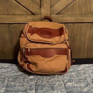 RARE Orvis Battenkill Montana Morning Businessman’s Backpack in Khaki